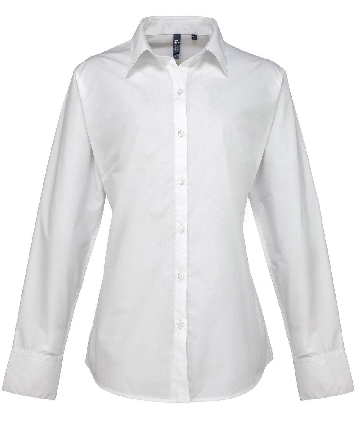 Personalised Shirts - Black Premier Women's supreme poplin long sleeve shirt