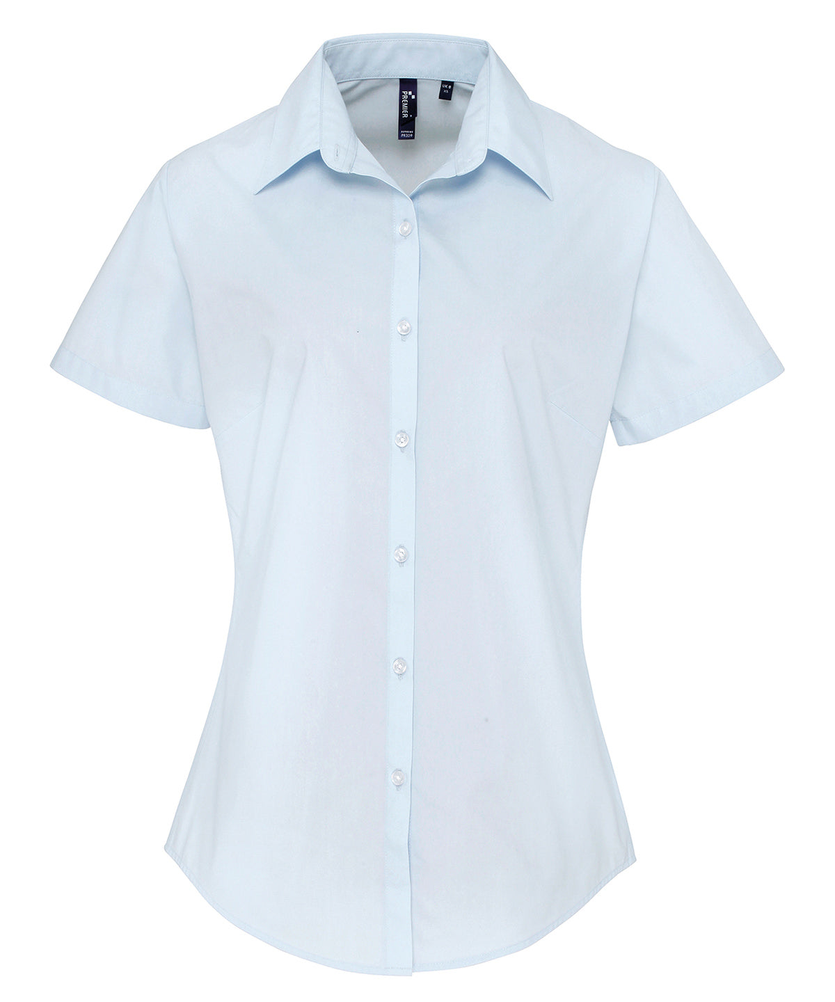 Personalised Shirts - Black Premier Women's supreme poplin short sleeve shirt
