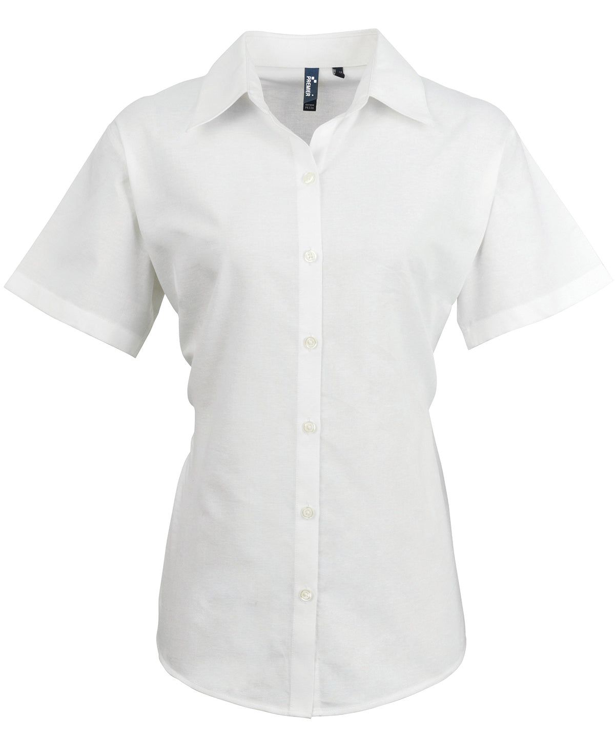 Personalised Shirts - Black Premier Women's signature Oxford short sleeve shirt