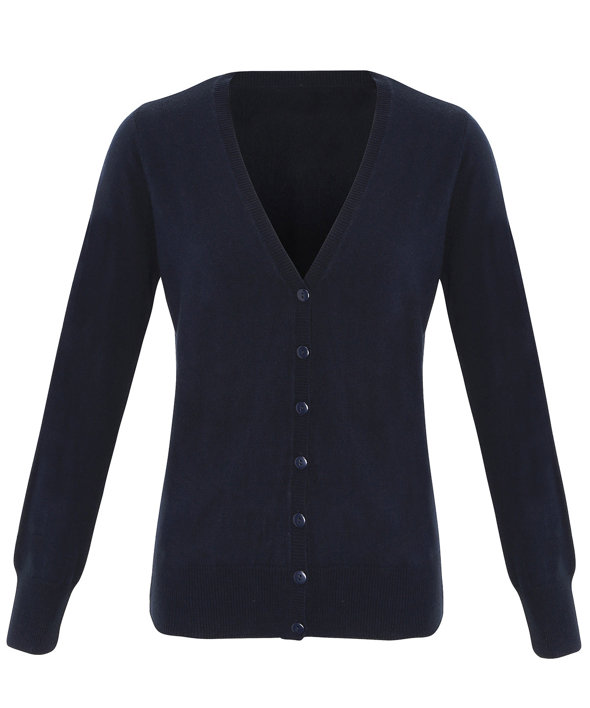 Personalised Cardigans - Black Premier Women's 'essential' acrylic cardigan
