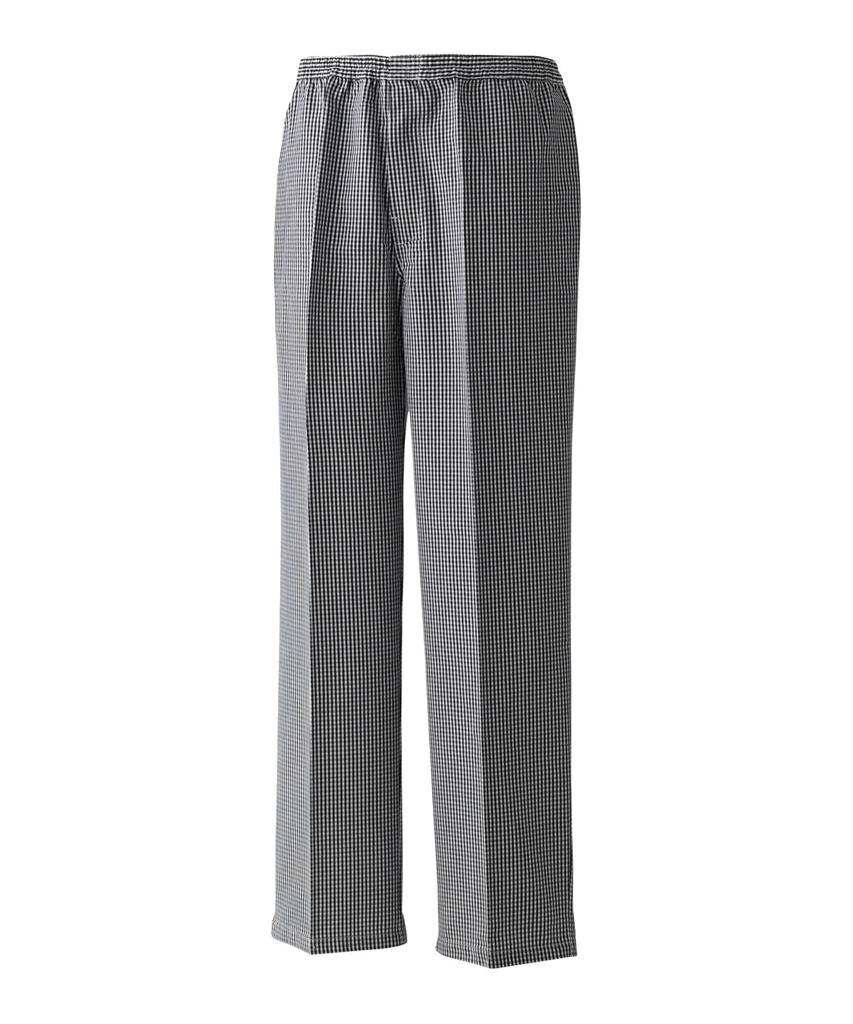 Personalised Trousers - Check Premier Pull-on chef’s trousers