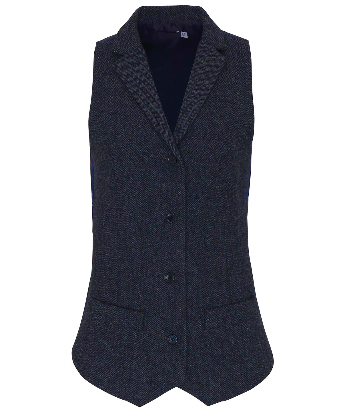 Personalised Waistcoats - Check Premier Women's herringbone waistcoat
