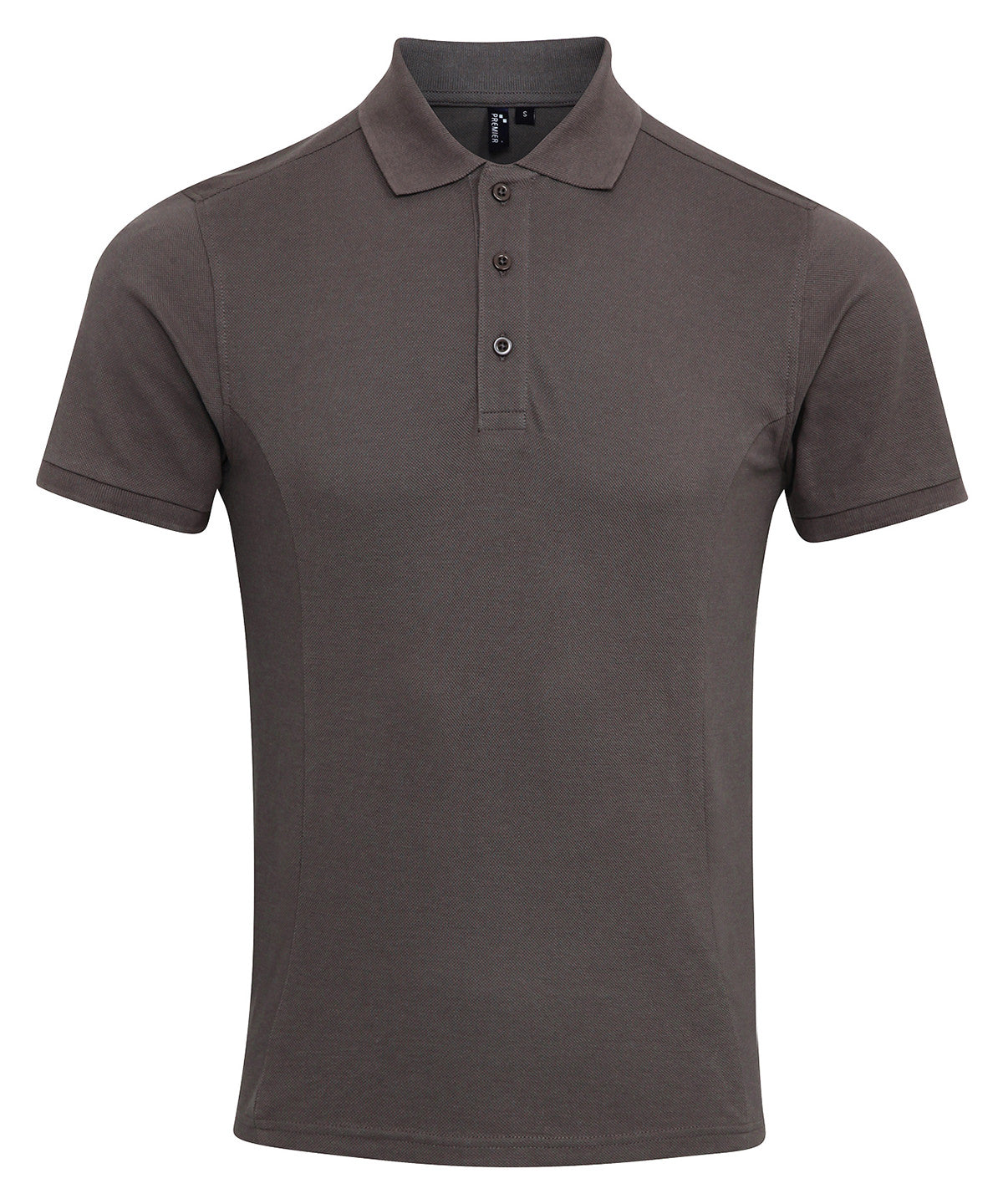 Personalised Polo Shirts - Turquoise Premier Coolchecker® plus piqué polo