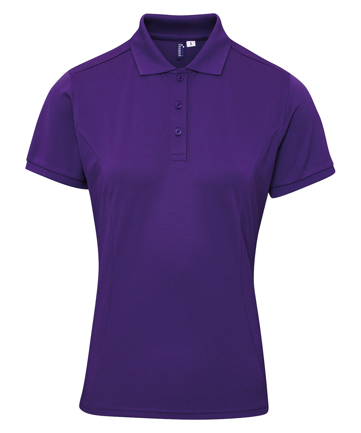 Personalised Polo Shirts - Bottle Premier Women's Coolchecker® plus piqué polo