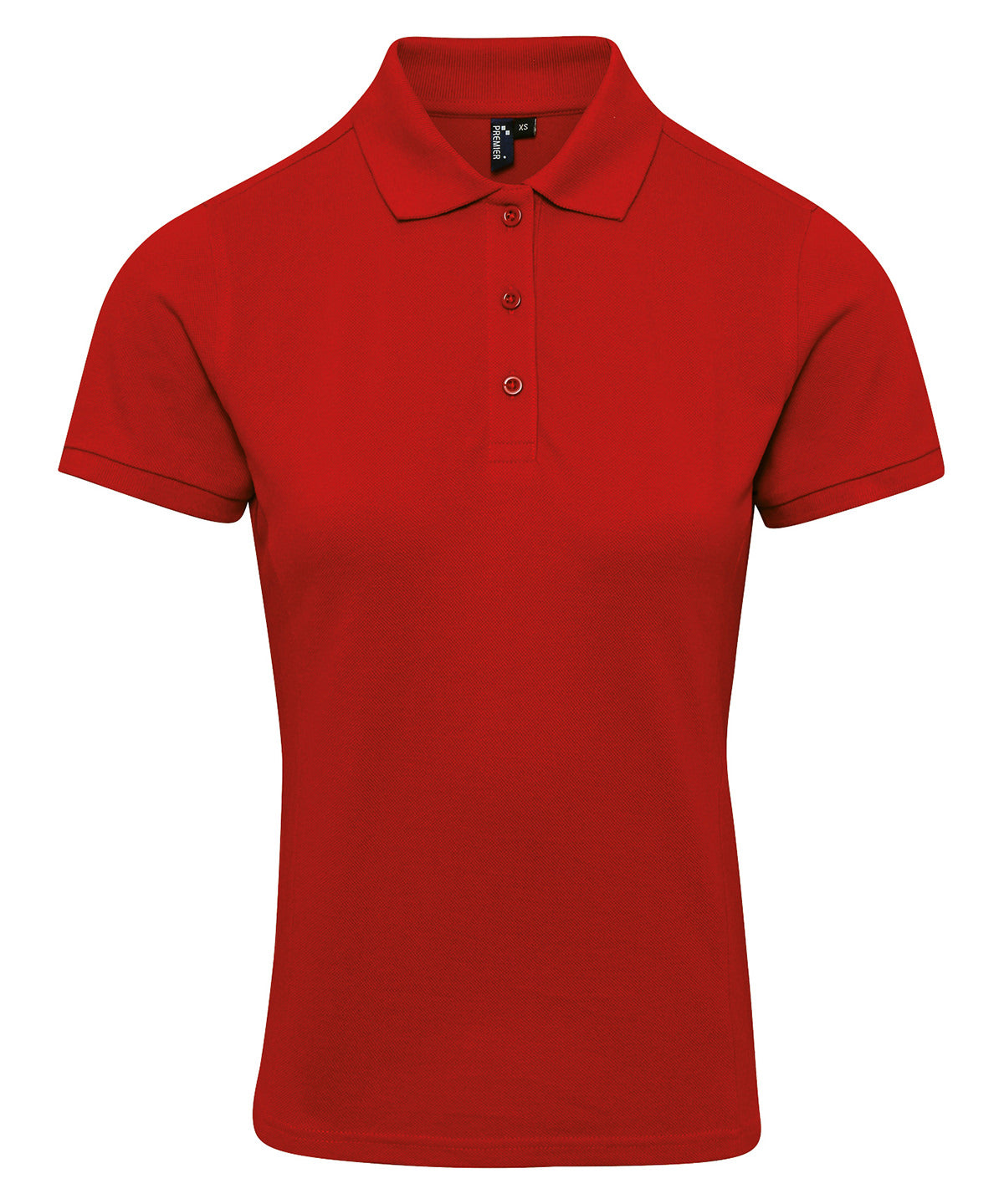 Personalised Polo Shirts - Bottle Premier Women's Coolchecker® plus piqué polo