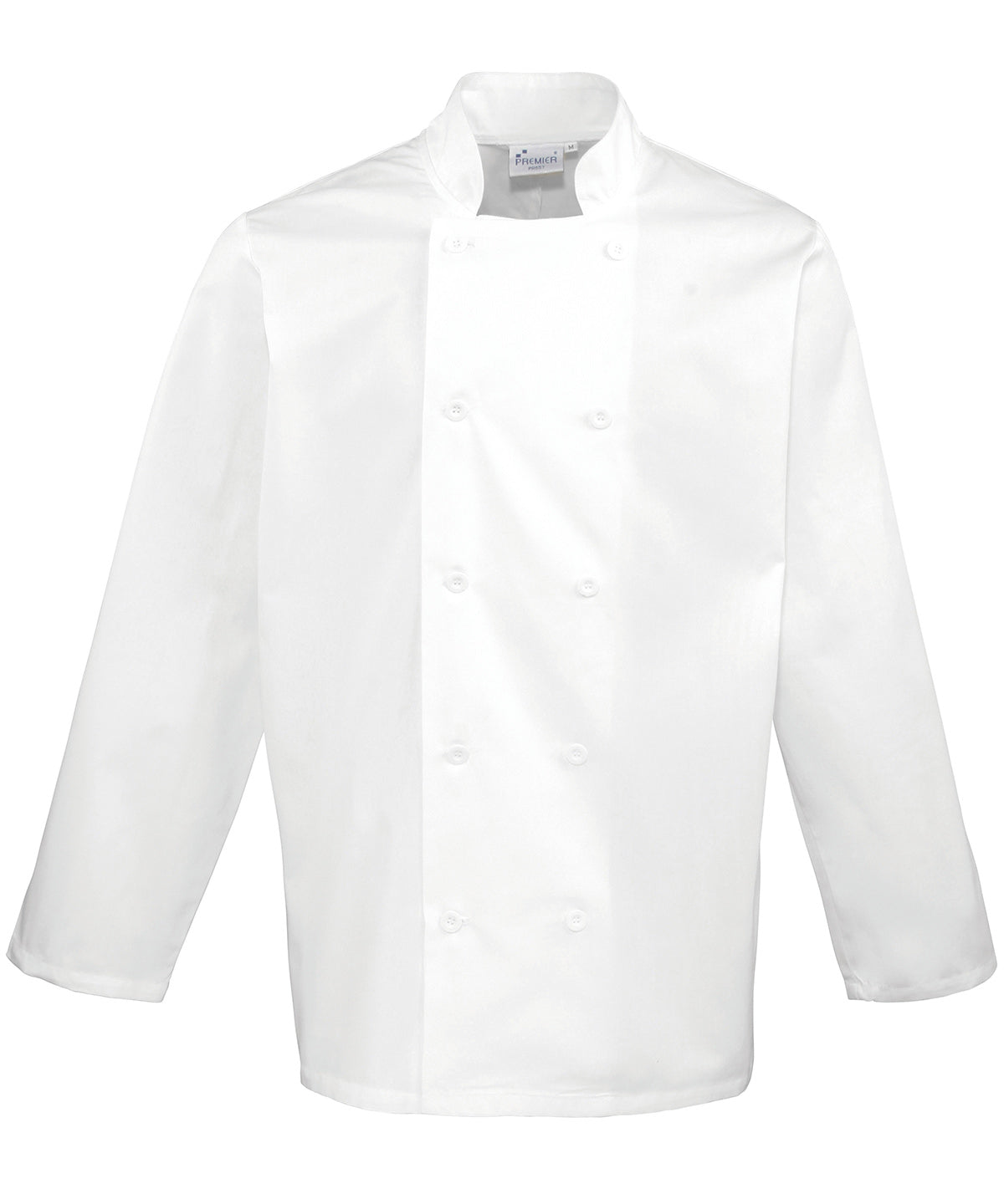 Personalised Chef Jackets - Black Premier Long sleeve chef’s jacket