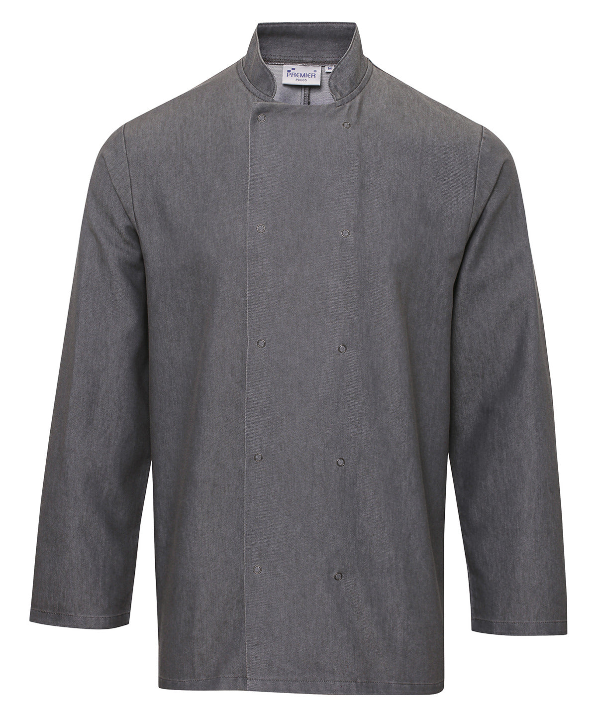 Personalised Chef Jackets - Black Premier Denim chef's jacket