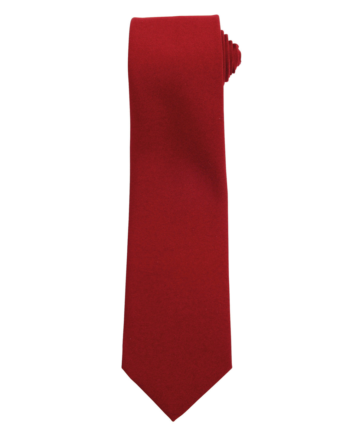 Personalised Ties - Burgundy Premier Work tie