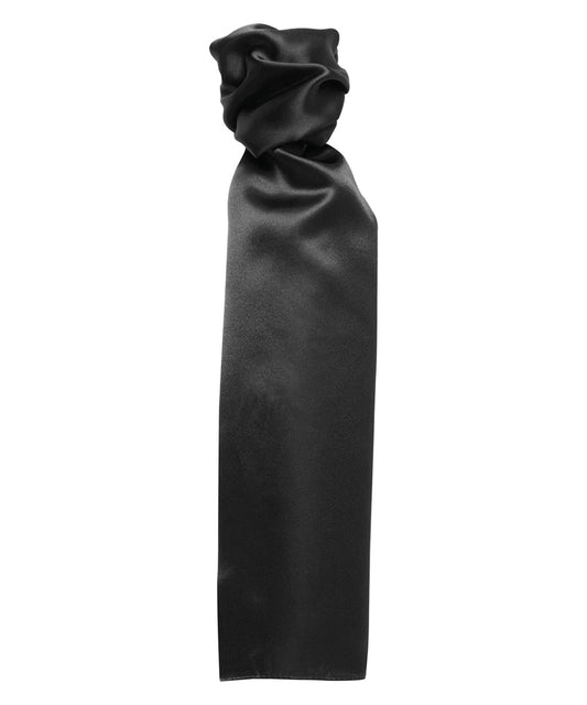 Personalised Scarves - Black Premier Scarf - plain