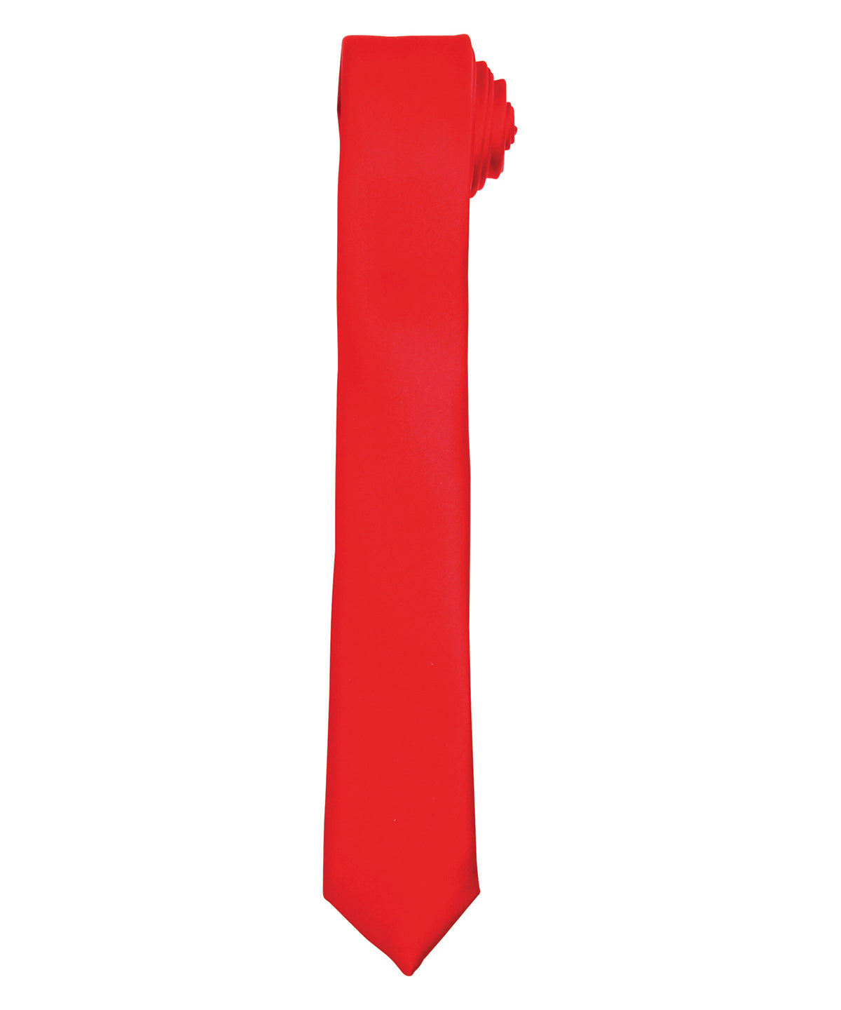 Personalised Ties - Mid Red Premier Slim tie