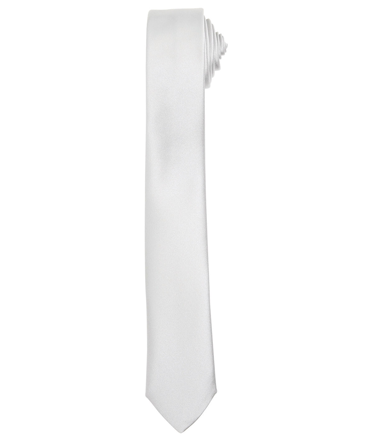 Personalised Ties - Silver Premier Slim tie