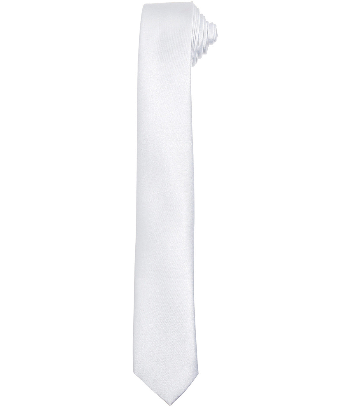 Personalised Ties - White Premier Slim tie