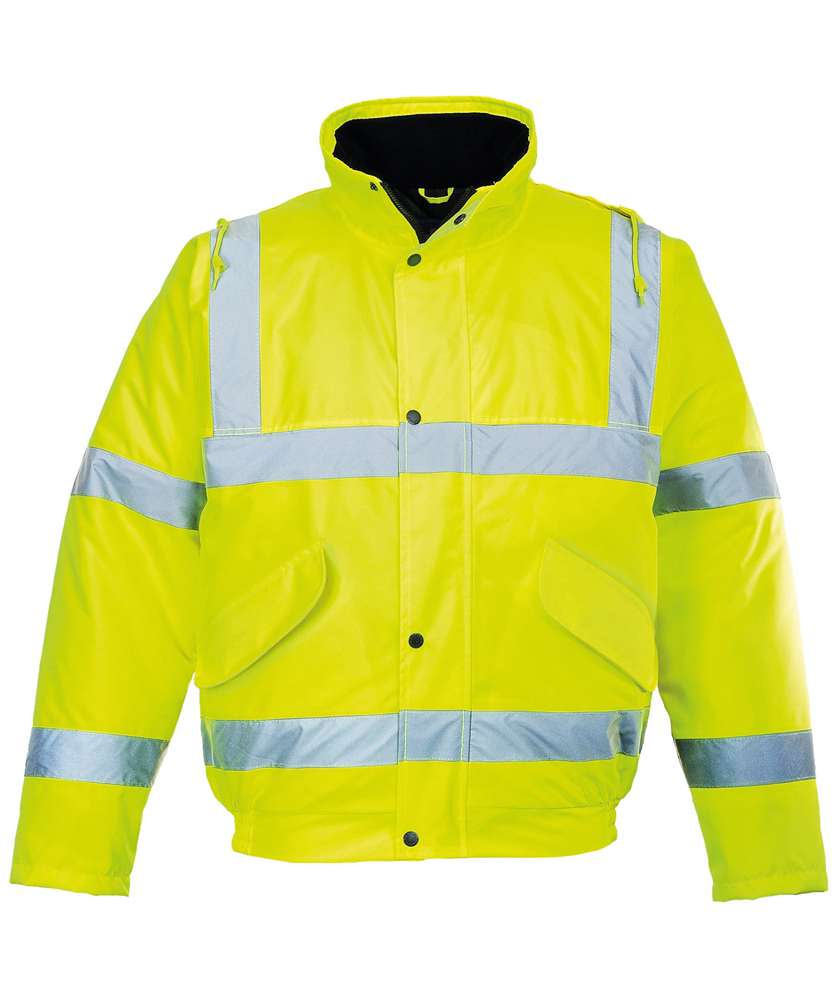 Personalised Jackets - Light Yellow Portwest Hi-vis bomber jacket (S463/S226)