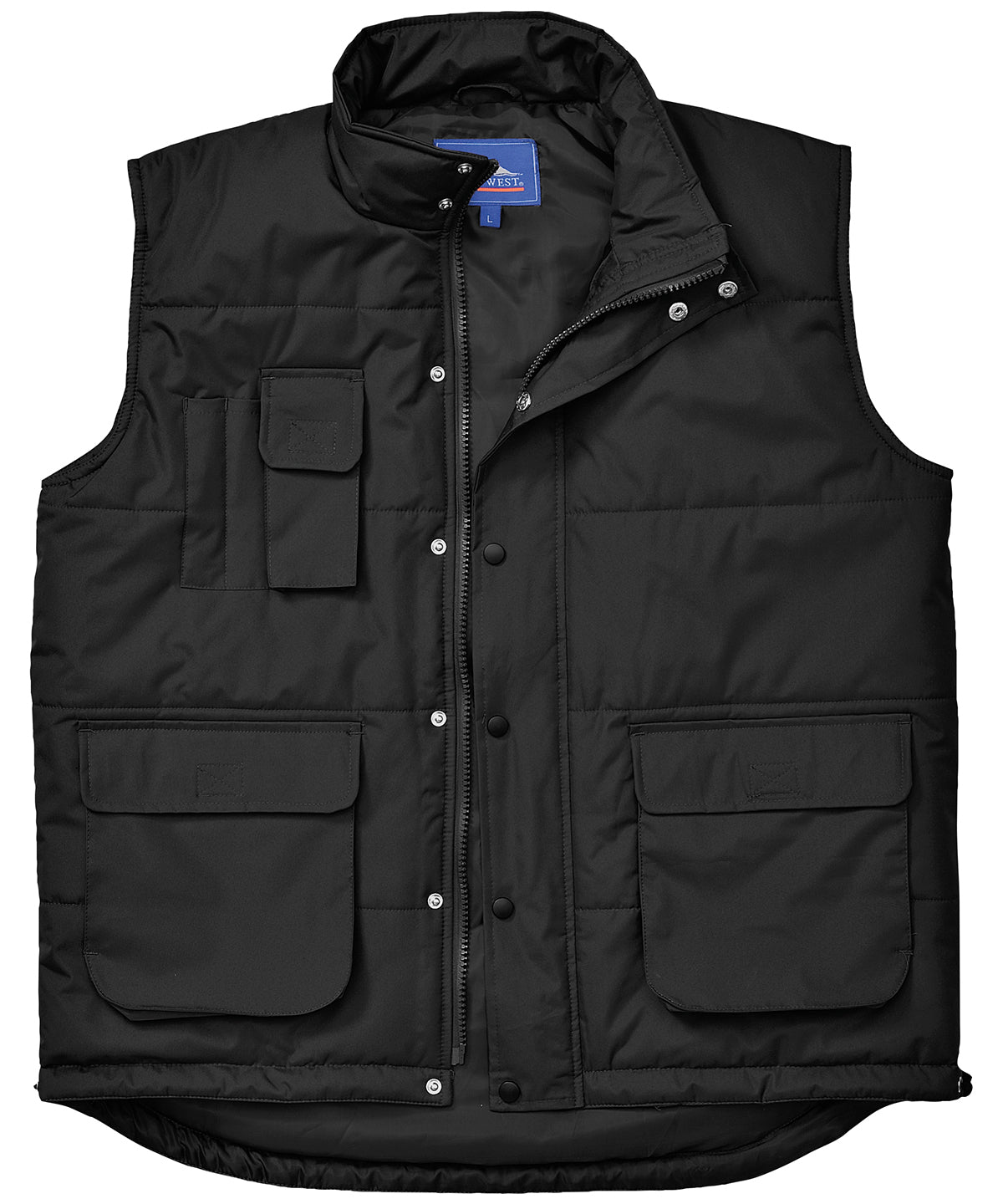 Personalised Body Warmers - Black Portwest Classic bodywarmer (S415)