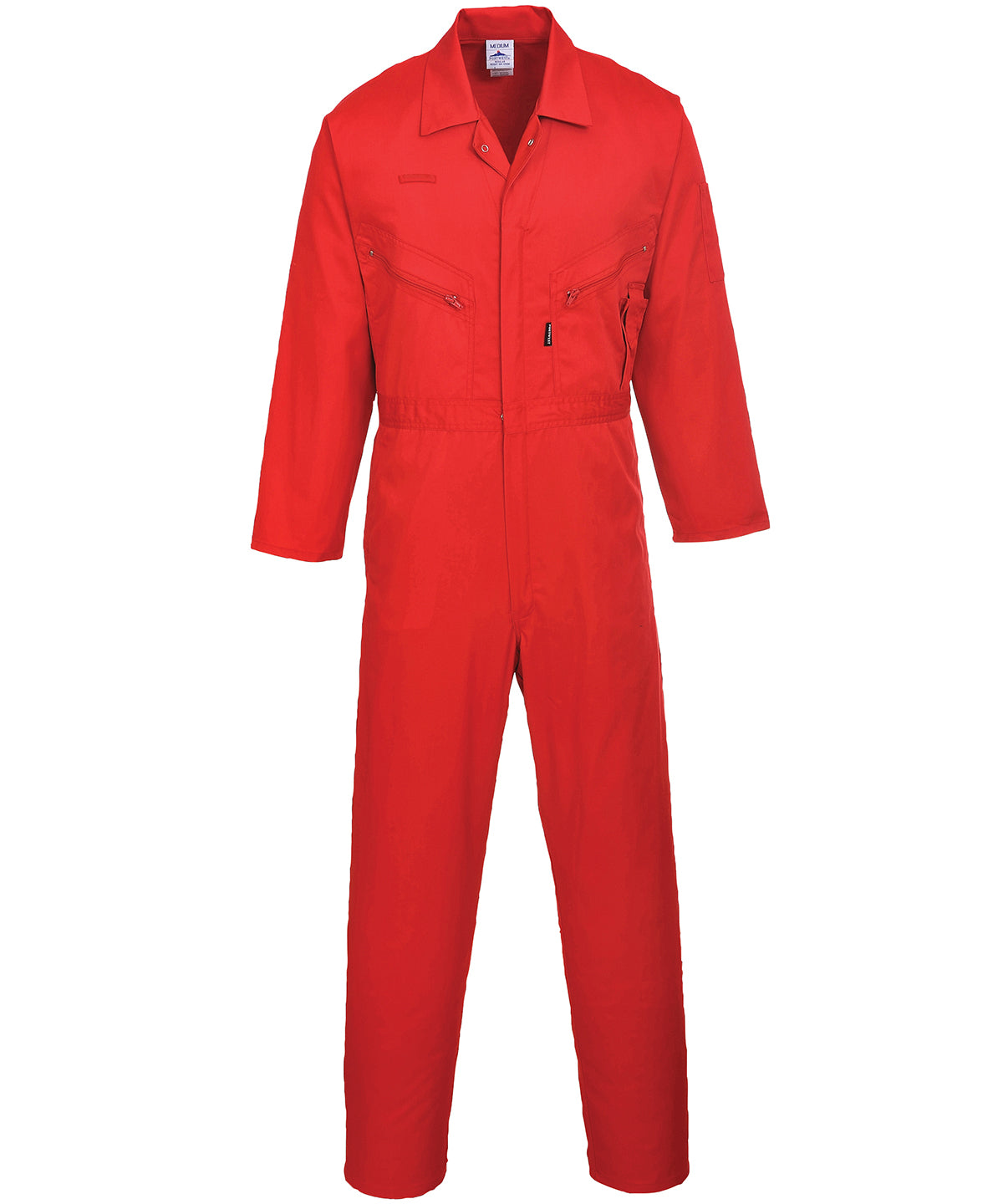 Personalised Coveralls - Black Portwest Liverpool zip coverall (C813)