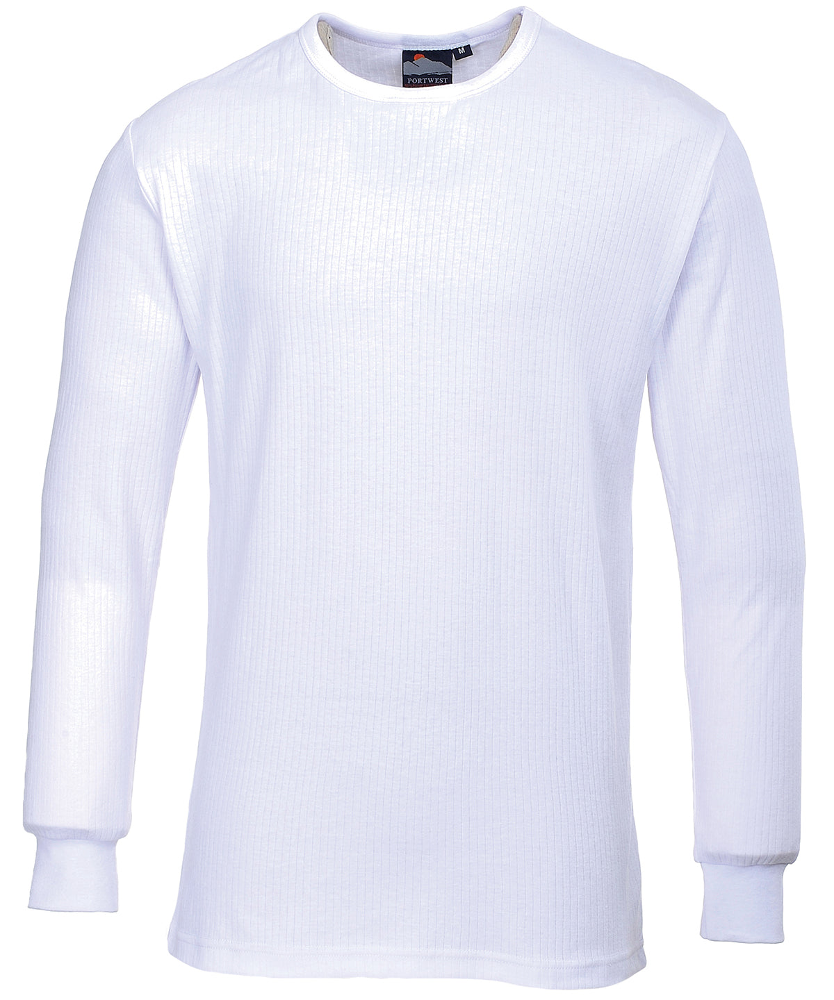 Personalised Thermal Tops - Navy Portwest Thermal t-shirt long sleeved (B123)