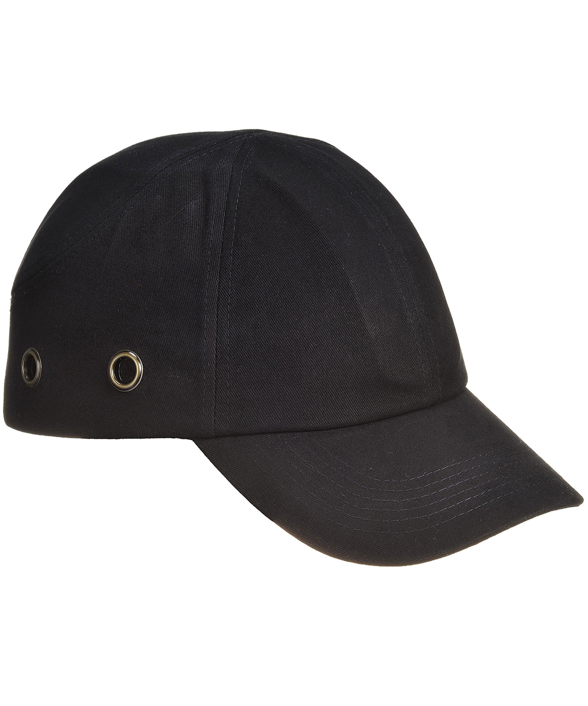 Personalised Caps - Black Portwest Portwest bump cap (PW59)