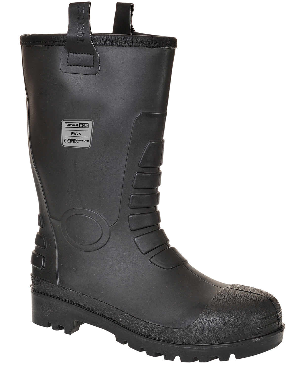 Personalised Boots - Black Portwest Steelite™ Neptune rigger boot S5 CI (FW75)