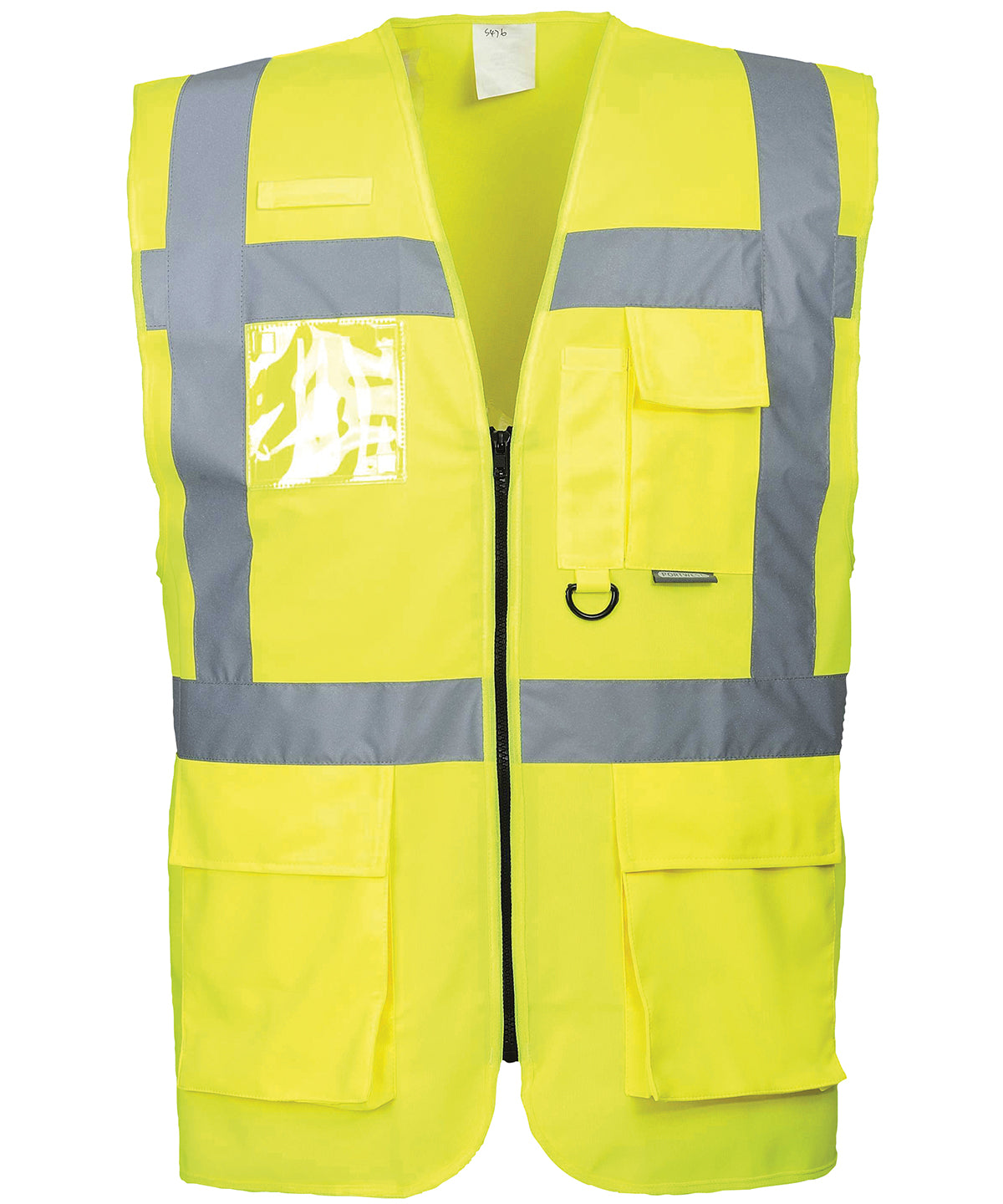 Personalised Safety Vests - Light Yellow Portwest Hi-vis executive vest (S476)
