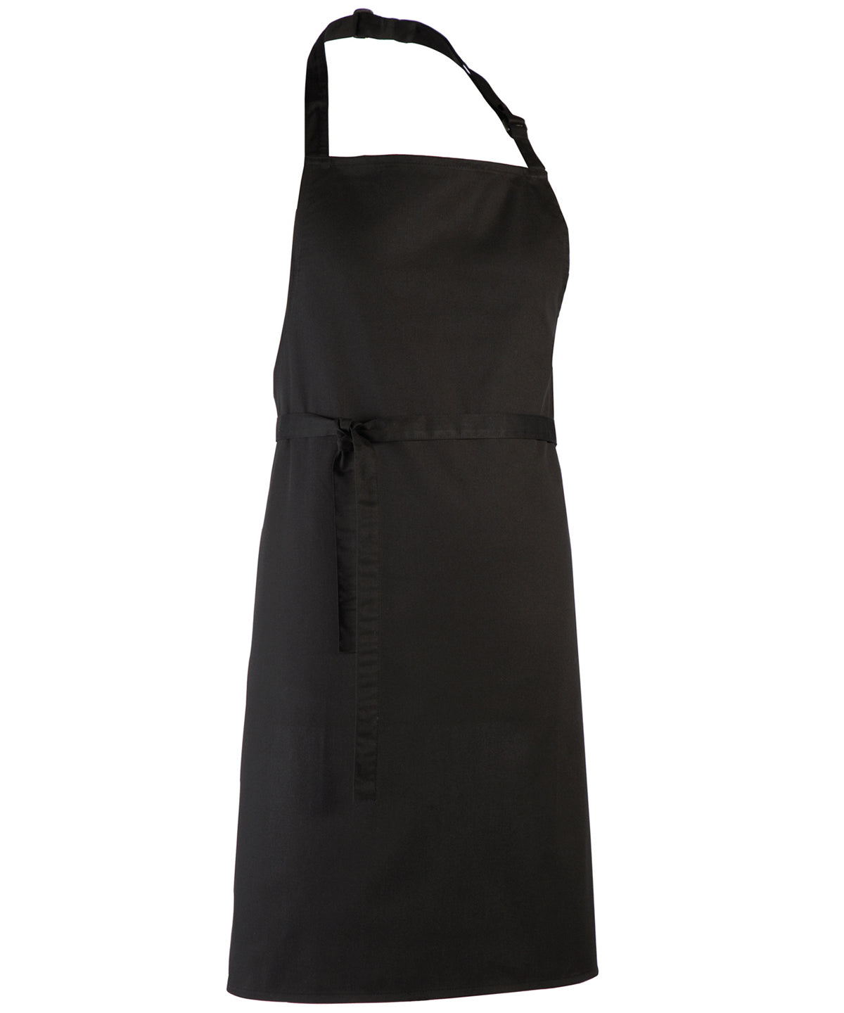 Personalised Aprons - Black Premier Colours bib apron - XL