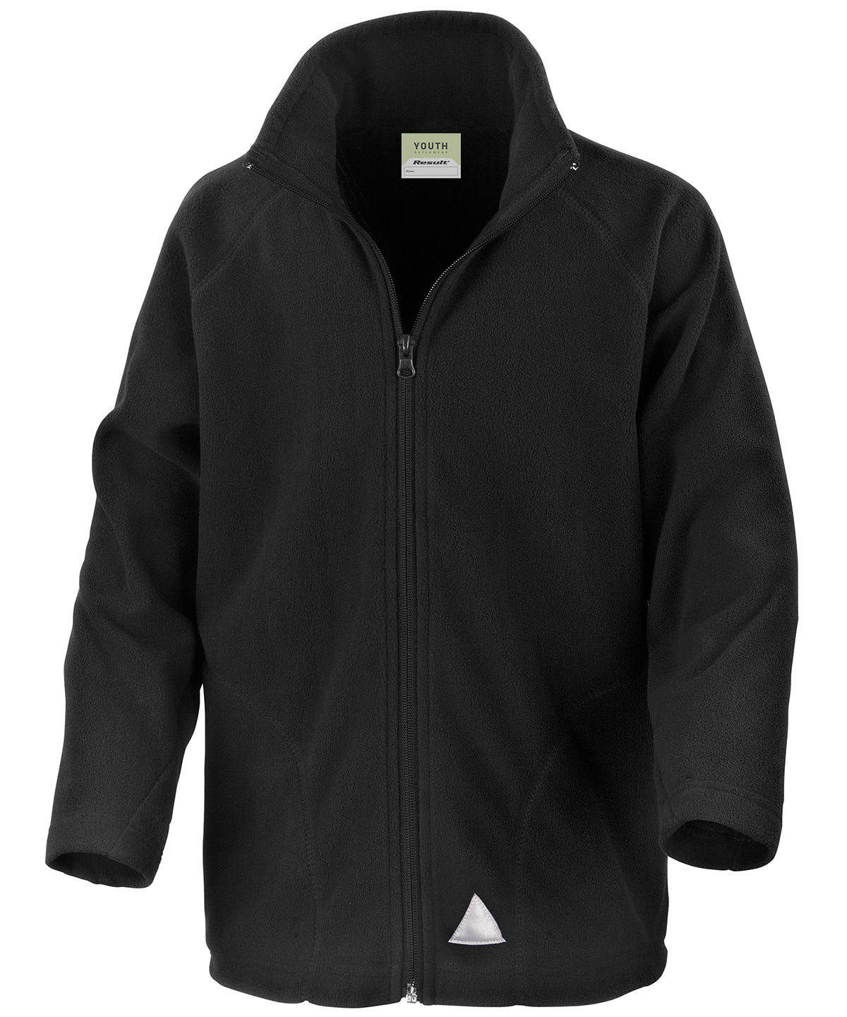 Personalised Fleeces - Black Result Core Core junior microfleece jacket