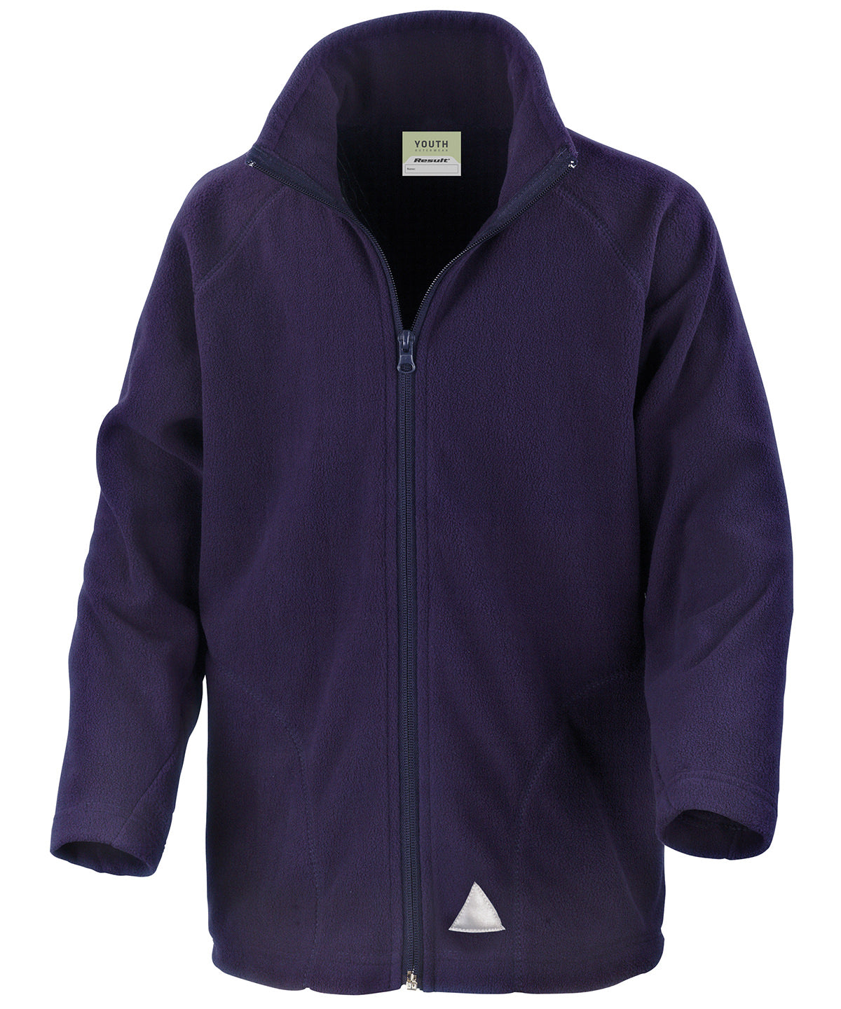 Personalised Fleeces - Black Result Core Core junior microfleece jacket