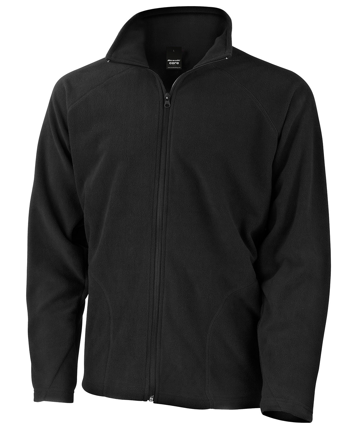 Personalised Fleeces - Black Result Core Core microfleece jacket