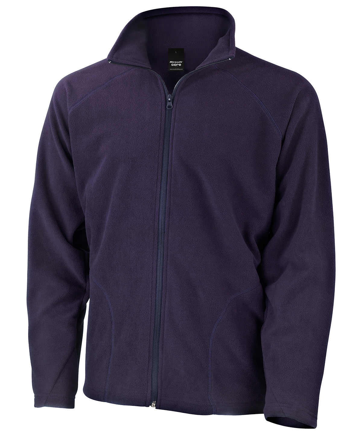 Personalised Fleeces - Black Result Core Core microfleece jacket