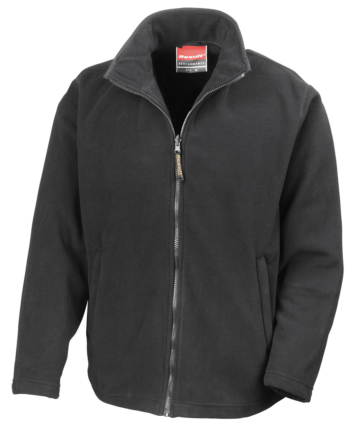 Personalised Jackets - Black Result Horizon high-grade microfleece jacket