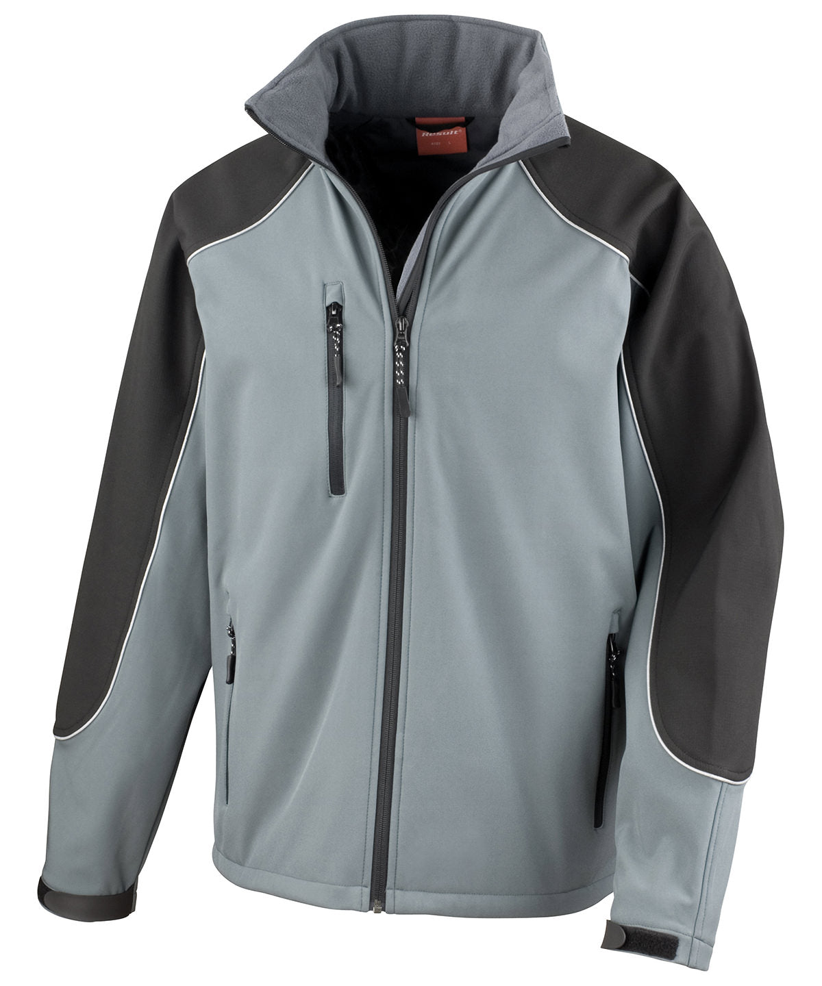 Personalised Jackets - Black Result Workguard Hooded softshell jacket