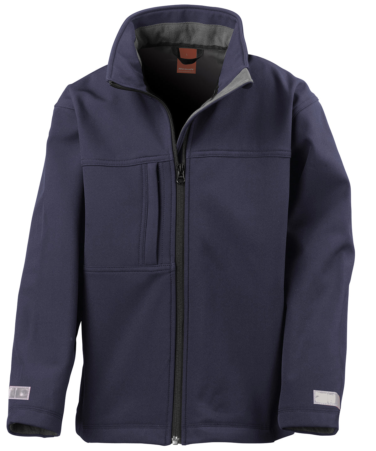 Personalised Jackets - Navy Result Junior classic softshell 3-layer jacket