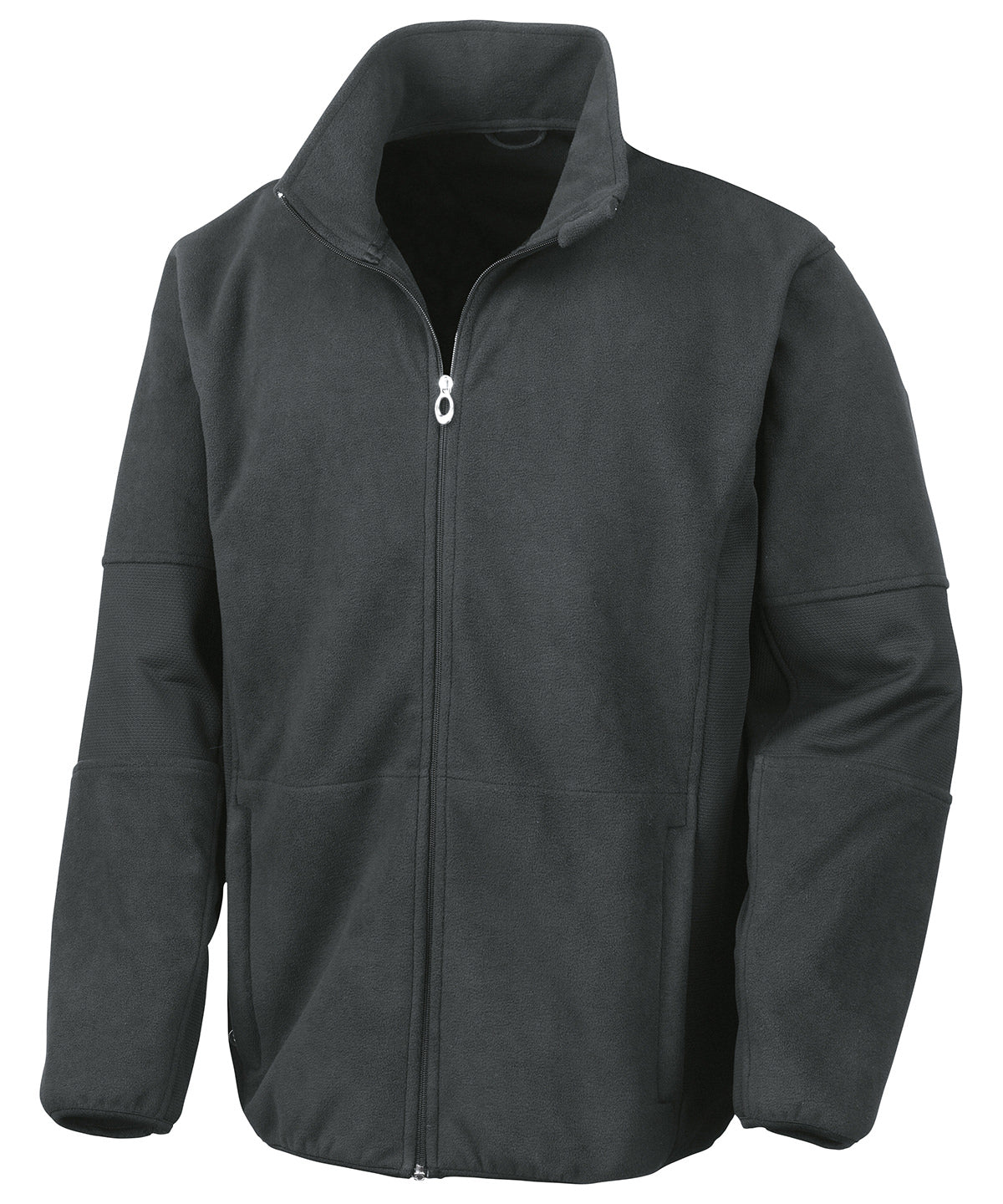 Personalised Jackets - Black Result Osaka combed pile softshell jacket