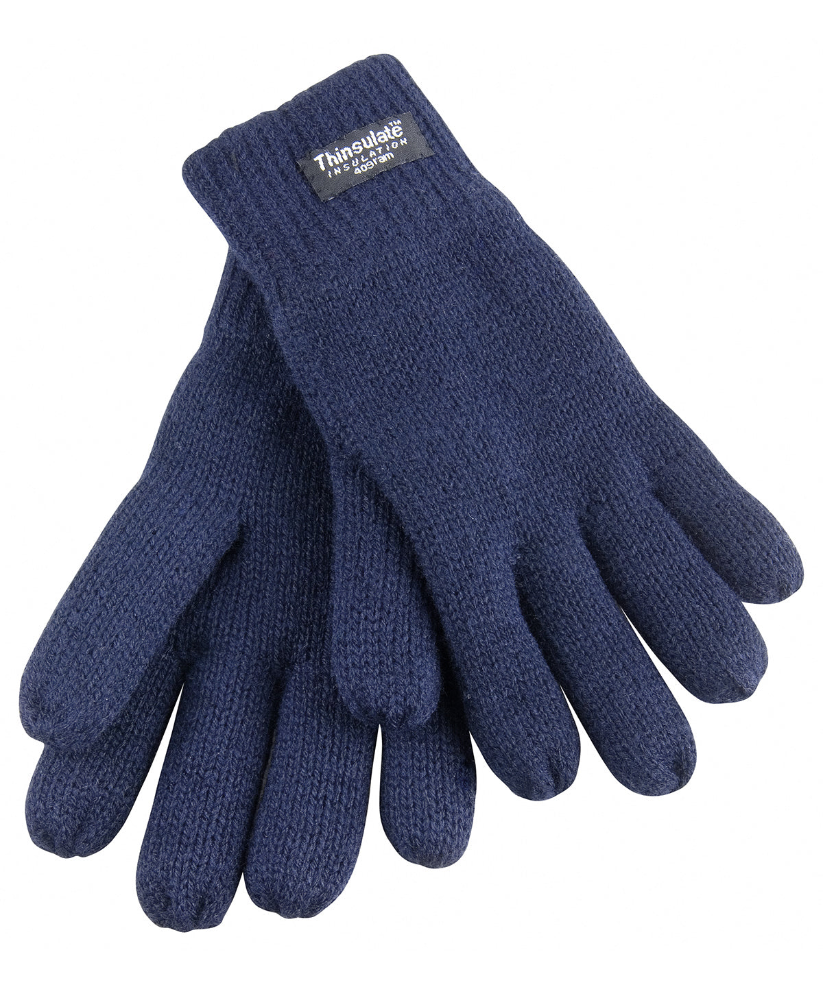 Personalised Gloves - Navy Result Winter Essentials Junior classic fully lined Thinsulate™ gloves