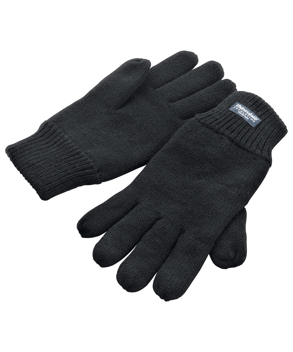 Personalised Gloves - Black Result Winter Essentials Classic fully-lined Thinsulate™ gloves