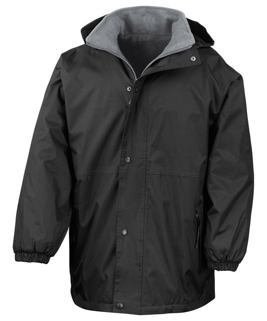 Personalised Jackets - Black Result Junior/youth reversible StormDri 4000 jacket