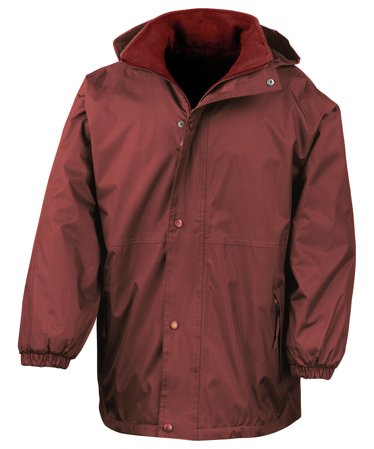 Personalised Jackets - Burgundy Result Junior/youth reversible StormDri 4000 jacket