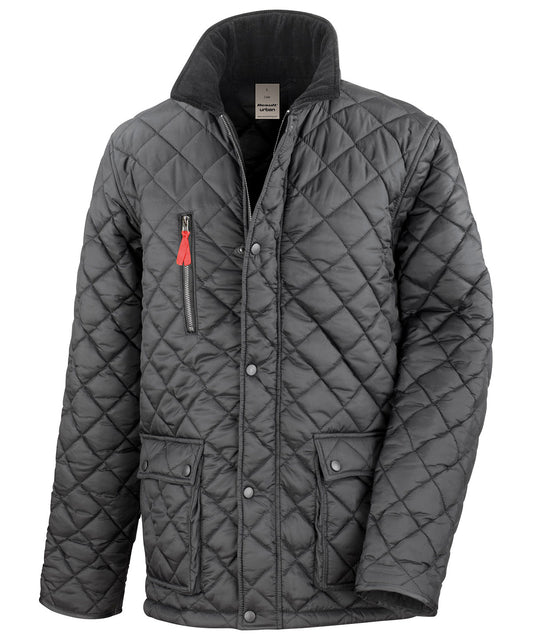Personalised Jackets - Black Result Urban Outdoor Urban Cheltenham Gold jacket