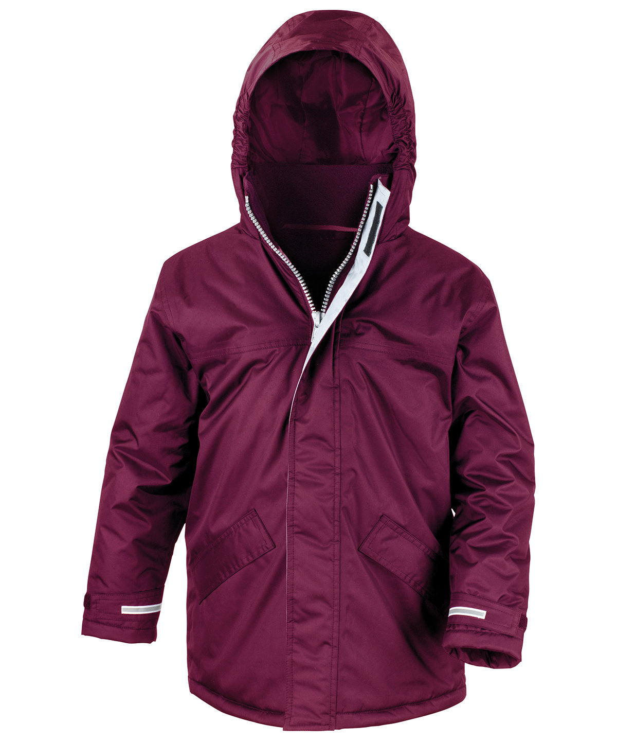 Personalised Jackets - Burgundy Result Core Core junior winter parka