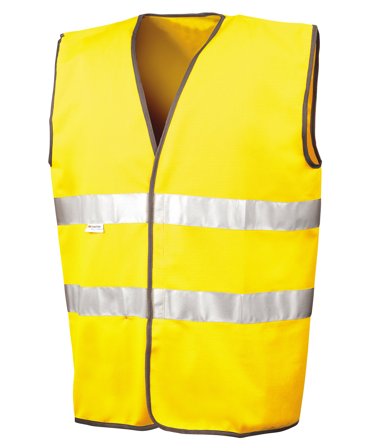 Personalised Safety Vests - Neon Orange Result Safeguard Motorist safety vest