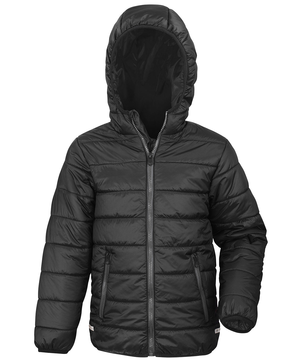 Personalised Jackets - Black Result Core Core junior soft padded jacket