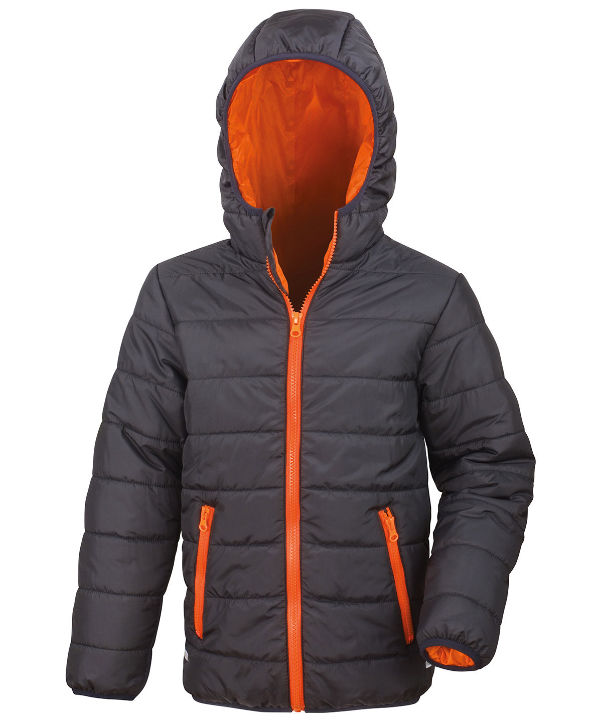 Personalised Jackets - Black Result Core Core junior soft padded jacket