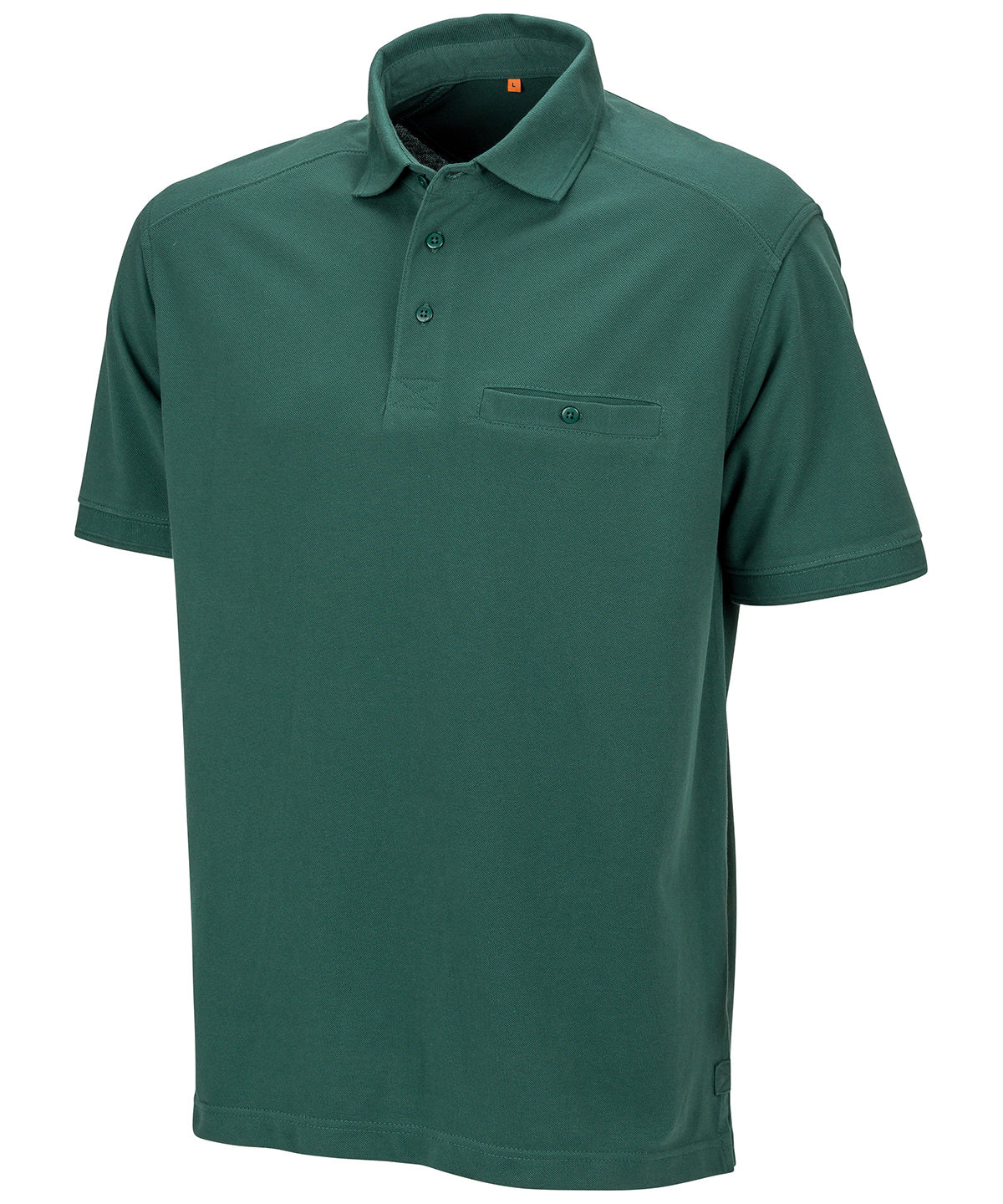 Personalised Polo Shirts - Black Result Workguard Work-Guard Apex pocket polo shirt