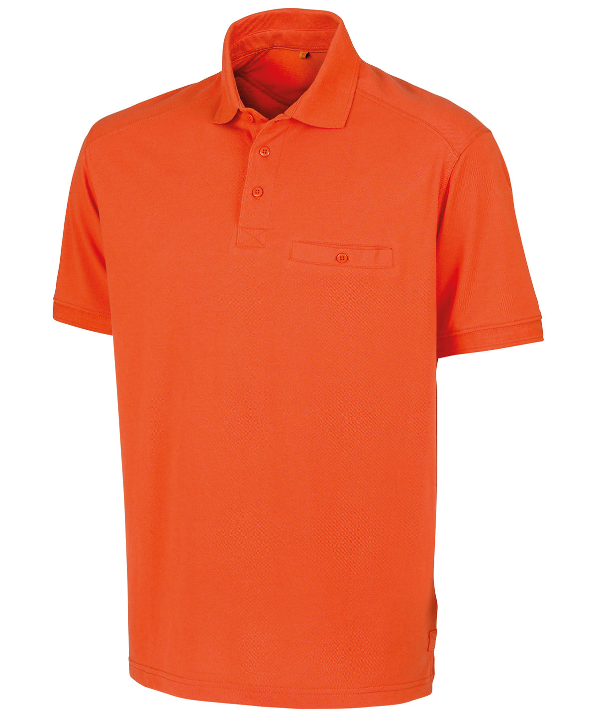 Personalised Polo Shirts - Black Result Workguard Work-Guard Apex pocket polo shirt