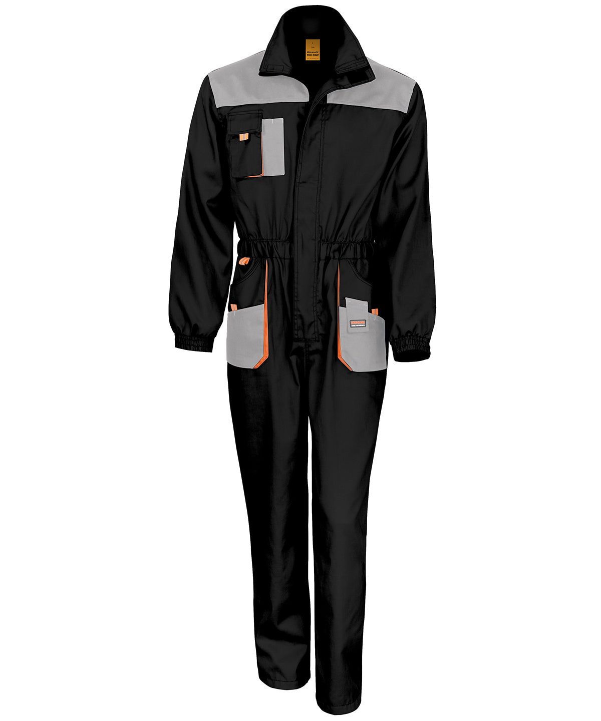 Personalised Coveralls - Black Result Workguard Work-Guard lite coverall