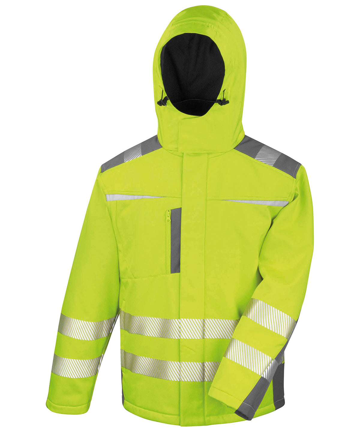 Personalised Jackets - Mid Orange Result Safeguard Dynamic softshell coat