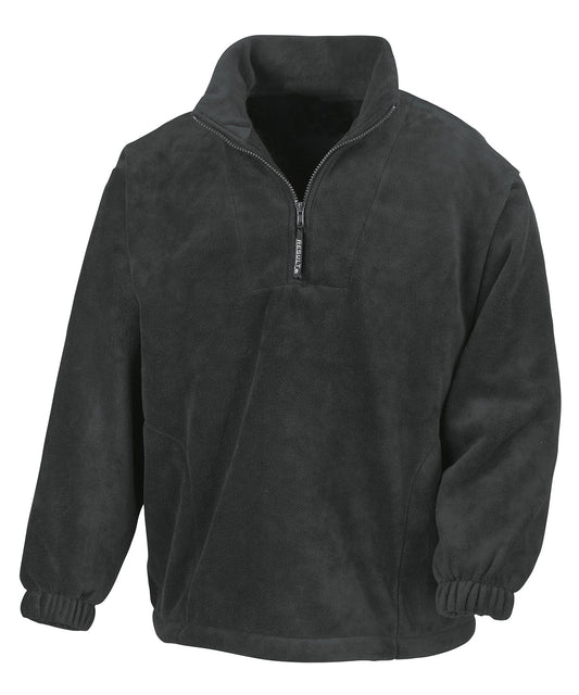 Personalised Fleeces - Black Result PolarTherm™ top