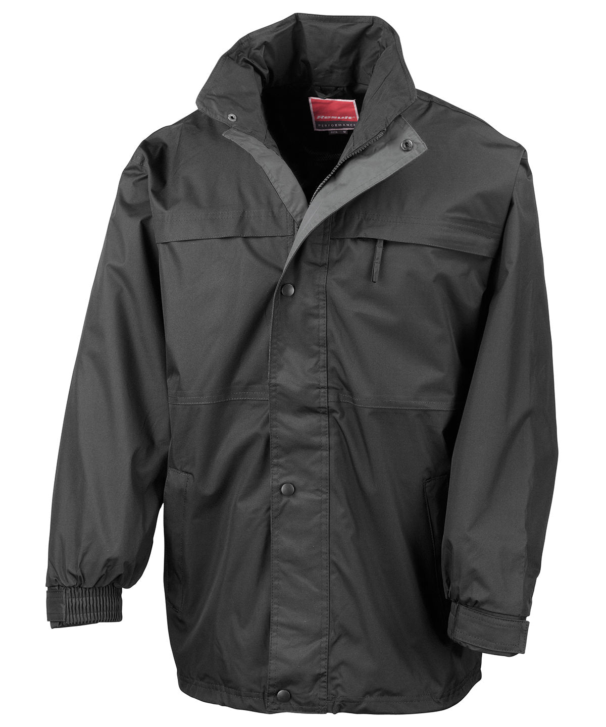 Personalised Jackets - Black Result Multi-function midweight jacket