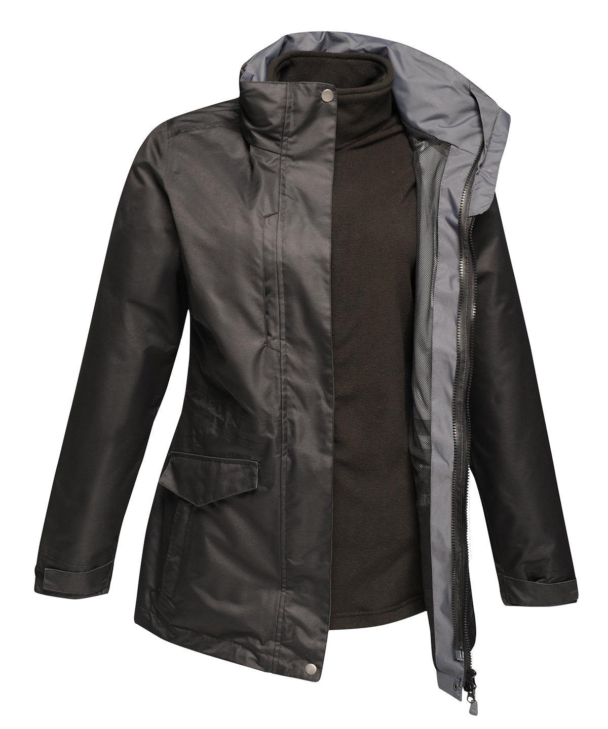 Personalised Jackets - Black Regatta Professional Women's Benson III 3-in-1 jacket