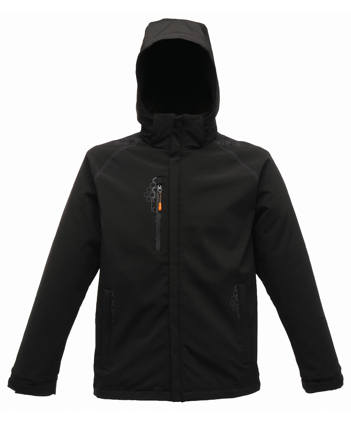 Personalised Jackets - Black Regatta Professional Repeller softshell