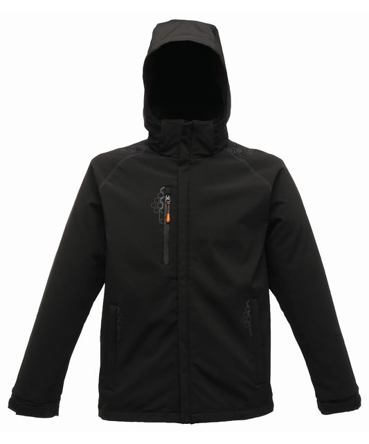 Personalised Jackets - Black Regatta Professional Repeller softshell